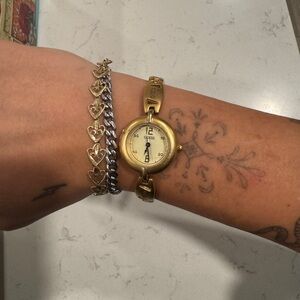 SOLD Vintage Guess Women's Gold-Tone Watch